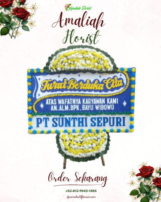 Papan Bunga Duka di Jawai Selatan