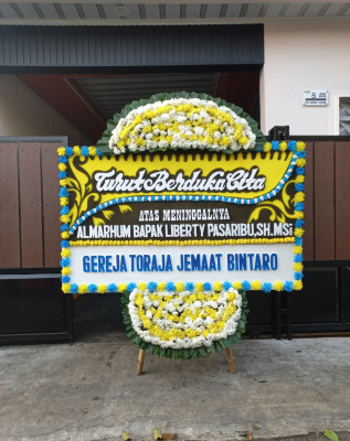 Papan Bunga Duka di Jawai Selatan