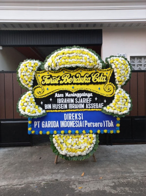 Papan Bunga Duka di Jawai Selatan