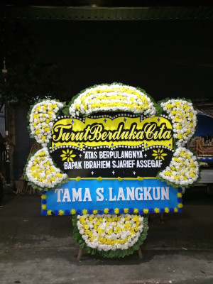 Papan Bunga Duka di Jawai Selatan
